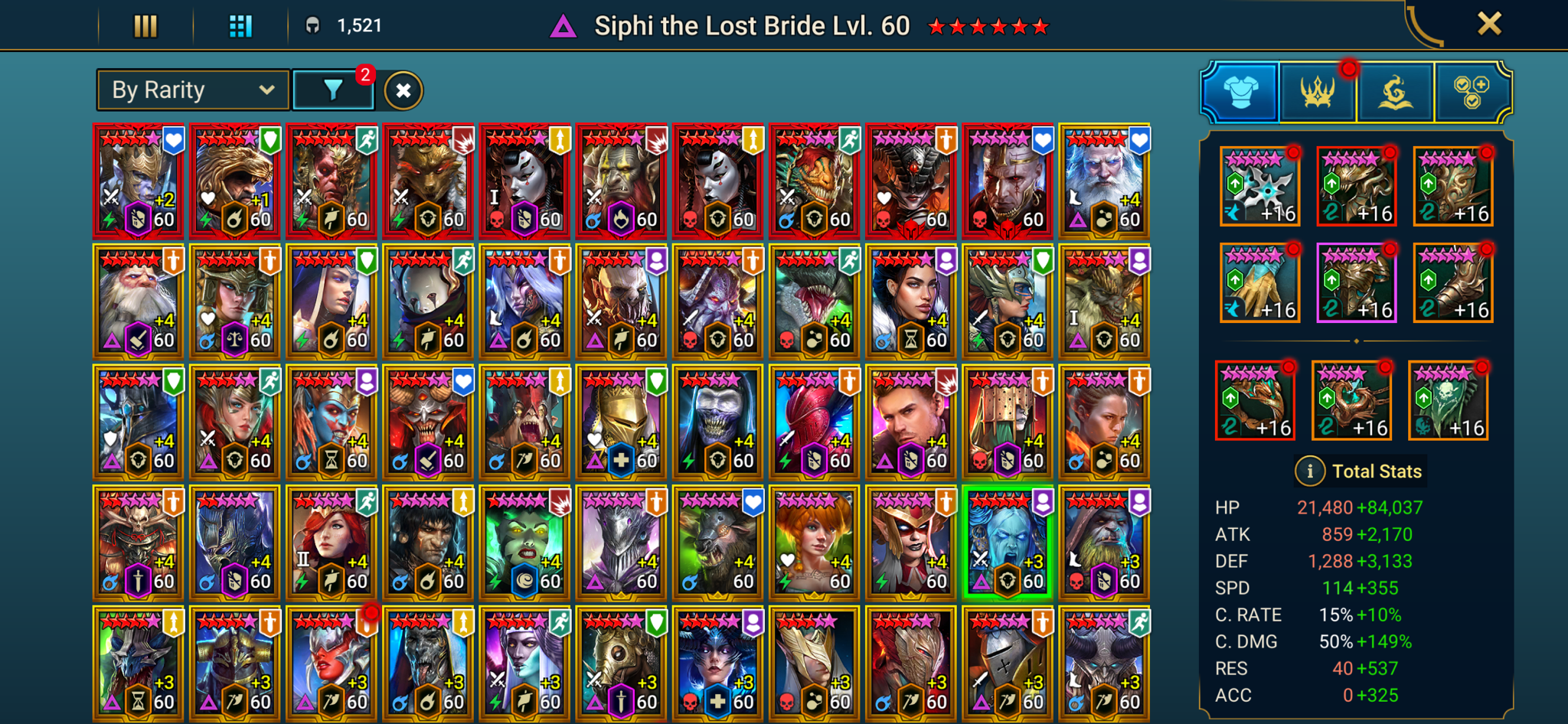 [13 Mythical Champions][45.59M] Lady Mikage x2,Gharol+2,Androc+1,Mezomel(6*),Gizmak,Lazarius,Kyrosa,Embrys,Karnage(6*) + 620 LEGENDARY (Marius+3,Siphi+3(6*) 470+Rotos+2,Narses+Ankora+2,Acrizia x2+Gnut x2,Warlord+4 405,Yumeko+1/x5,Taras(6*),Cardi(6*),Krisk(6*),Sulfuryion x3,Odin,Tormin+4,Arb+4,Nekhret+1/x2,Trunda+4(6*),Kymar+3,Candr+4,Armanz,Victir,Basim,Nekmo,Fyna,Wixwell x2,Tholin,Ukko+3,Harima,Michinaki+1/x2,Elva,Thor,Maud,Chesire…) + 1k UNM + 1k NM HYDRA + 25 SD/25 SHOGUN AUTO + 2 PLAT/RTA AVATARS