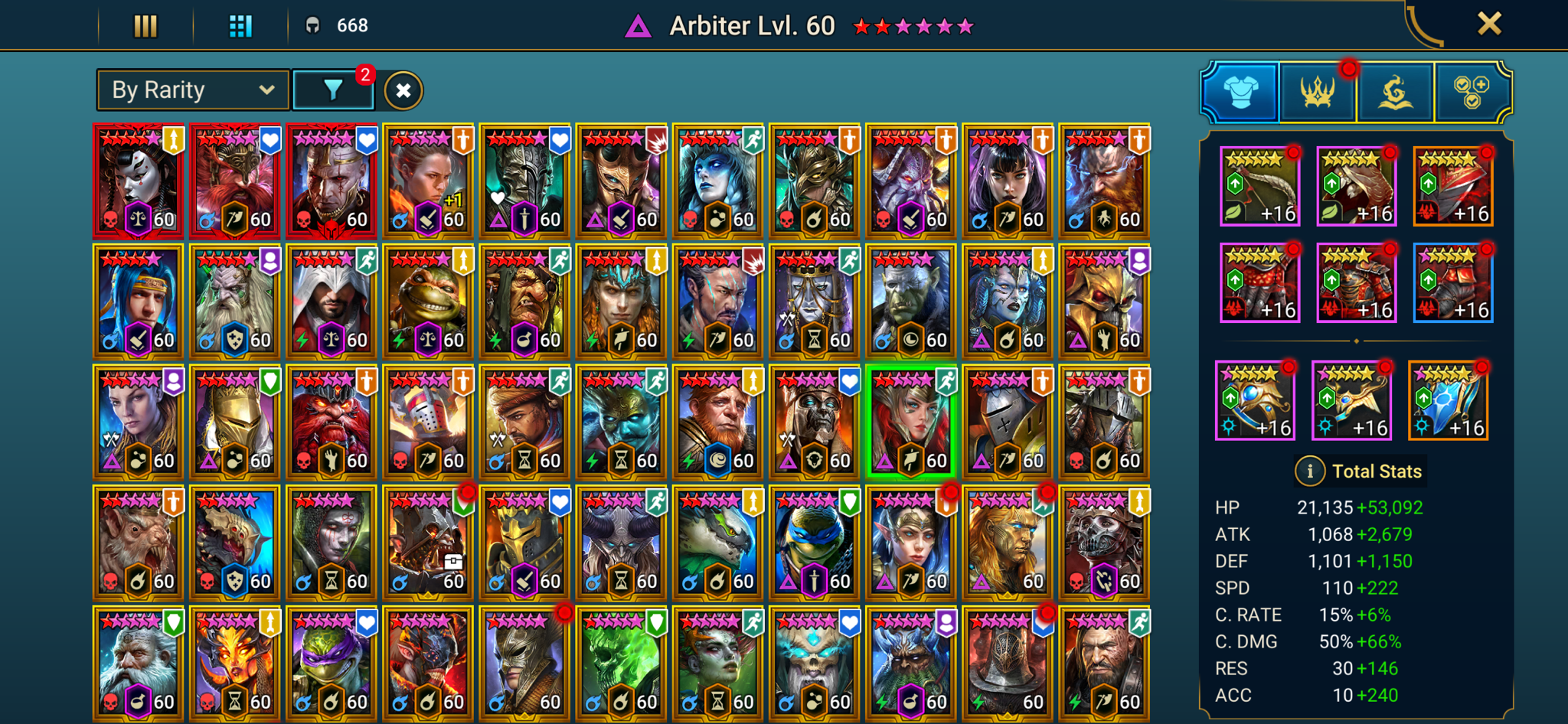 [3 Mythical Champions][12.85M] Lady Mikage(5*),Frolni,Embrys + 173 LEGENDARY (CECILLIA,Leonardo+Donnie+Raph x2+Mich(5*),Narses+Ankora,Acrizia(5*)+Gnut,Titus(5*)+Wixwell,Tormin x2+Hilvi(5*),Nekhret,Cardi,Lamasu,Kymar x2,Thor(5*),Candr(5*),Fabian,Michinaki,Chesire,Trunda,Othorion,Tholin x2,Armanz,Harima,Ukko x2,Eostrid,Kalvalax,Gnishak…) + 1k UNM + 1k NM HYDRA + Mythic relic + 9000 gems