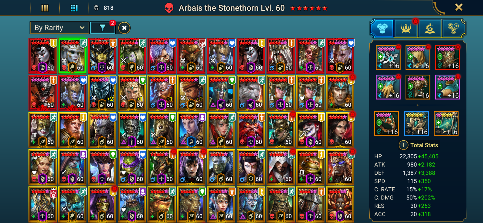 [13 Mythical Champions][25.03M] Lady Mikage(6*)/x2,Arbais(6*) 465,Aphidus(6*),Theodosia(5*),Toshiro(5*),Mezomel(5*),Gharol x2,Siegfrund,Kyrosa,Embrys,Karnage + 257 LEGENDARY (Marius(5*),Titus(5*)+Wixwell,Leonardo+Donnie+Raph+Mich,Yumeko,Tormin,Lamasu,Predator+2,Armanz+1(5*),Trunda(6*)/x2,Gnut(6*),Kaja(6*),Noldua,Elva,Razelvarg(6*),Thor+1,Glaicad,Fabian,Nekmo,Firrol,Harima,Kassandra,Michinaki,Edward,Acelin,Tholin,Pythion…) + 1k UNM + 150B HYDRA + 1k UNM Chimera + 25 SD/25 SHOGUN AUTO + RTA AVATAR + Mythic relic