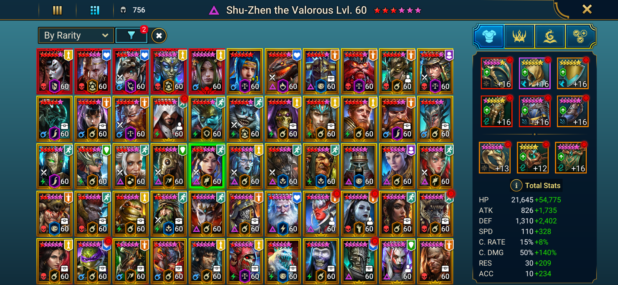 [5 Mythical Champions][10.32M] Lady Mikage(5*),Nais,Nell,Arachoa,Embrys + 96 LEGENDARY (Marius,Shu-Zhen 438,Titus,Sulfuryion(5*),Georgid,Lamasu,Ninja+1(6*),Harima(5*),Fabian(5*),Tholin(5*),Gnut(5*),Thor(5*),Chesire(5*)/x2,Elva,Shyek+Krokhad,Donnie,Ukko,Padraig,Balar,Kalvalax…) + 1k UNM + 1k NM HYDRA + 1k UNM Chimera + 25 SD/25 SHOGUN AUTO + RTA AVATAR + Mythic relic x3 + Karnage 445/500